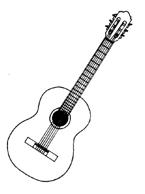 Free Acoustic Guitar Clipart Black And White, Download Free Acoustic Guitar Clipart Black And ...