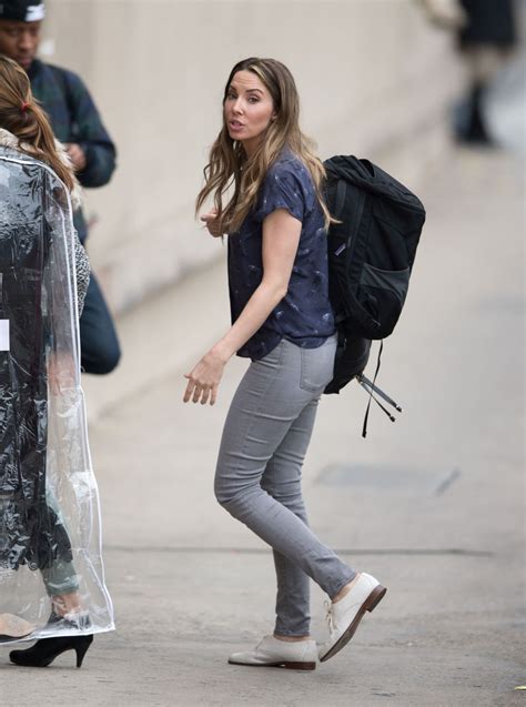 WHITNEY CUMMINGS Arrives at Jimmy Kimmel Live in Los Angeles 01/18/2016