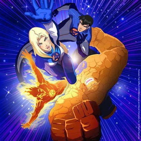 Beauty Of The New Cartoons: Fantastic 4 Cartoon is Super Hero