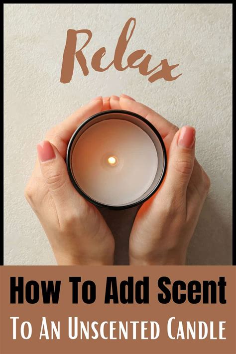 how to add scent to candles