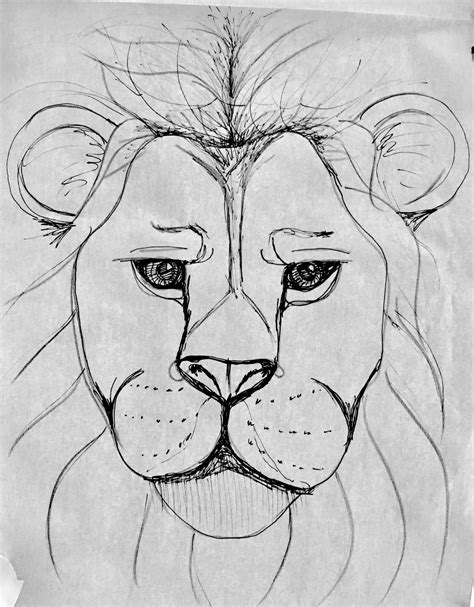 traceable Lion – Deliberately Creative