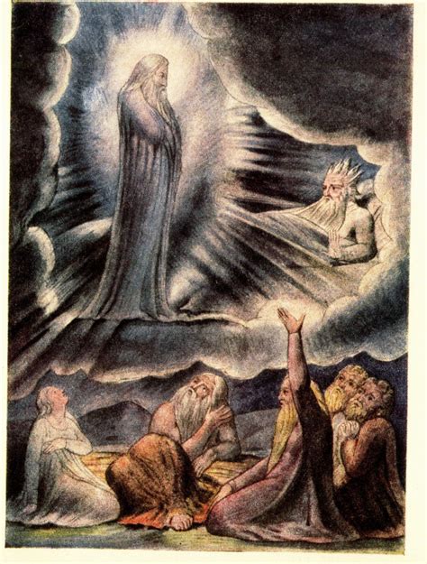 Then a Spirit passed before my Face | William blake art, William blake ...
