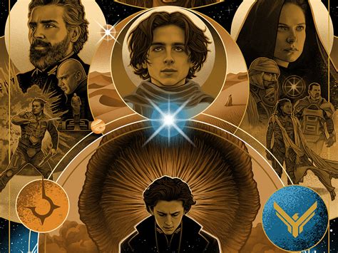 DUNE - Illustrated Movie Poster by C.A. Martin on Dribbble