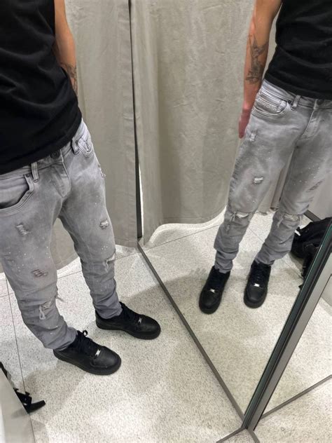 Джинсы slim fit drip/drill: 500 грн. - Сорочки Київ на Olx