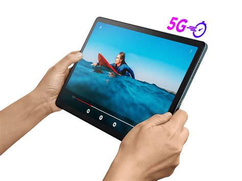 Lenovo представила планшеты с поддержкой 5G премиум-класса