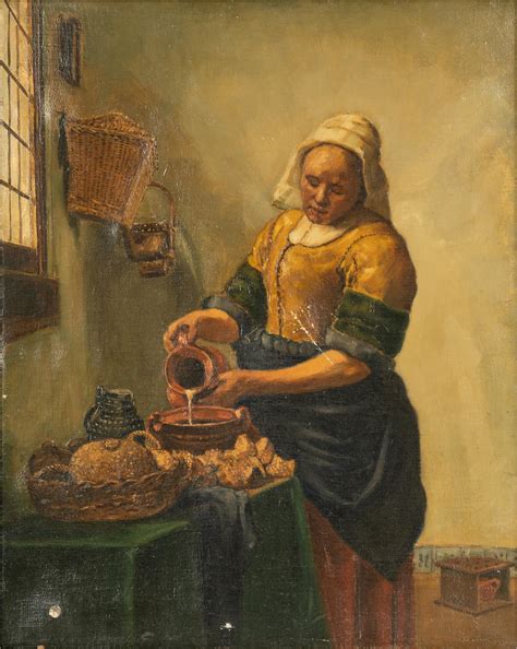 Lot - After Jan Vermeer: The Milkmaid