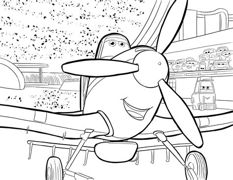 Plane coloring pages to download and print for free