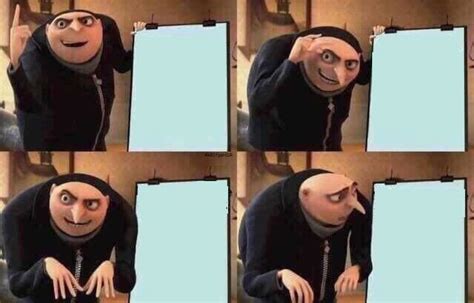 Gru's Plan Blank Template - Imgflip