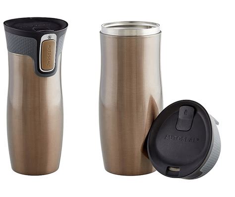 Термочашка, 470 мл - Contigo Thermal Mug West Loop Latte: купить по ...