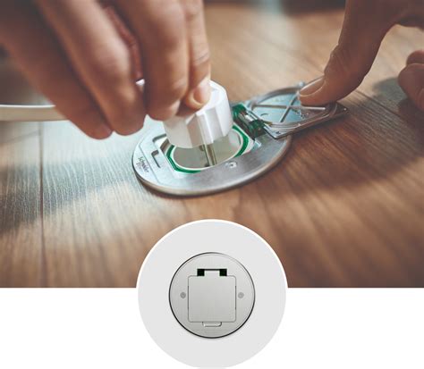 Подов контакт шуко IP44 кръгъл XS Unica System+ SE | LDG ...