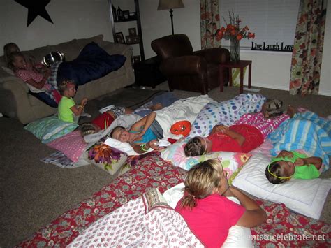 Slumber Party Ideas - events to CELEBRATE!