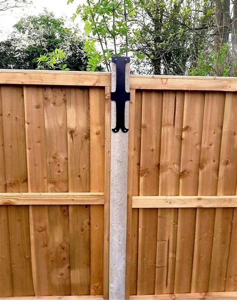 Concrete Post Brackets, Fence Post Bracket, Hook Over Concrete Post ...