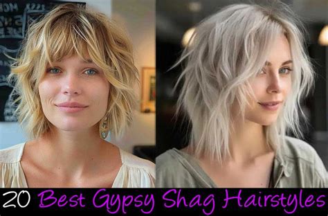 20 Best Gypsy Shag Hairstyles You Need To Try in 2025