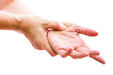 Self-acupressure to reduce stress and fatigue