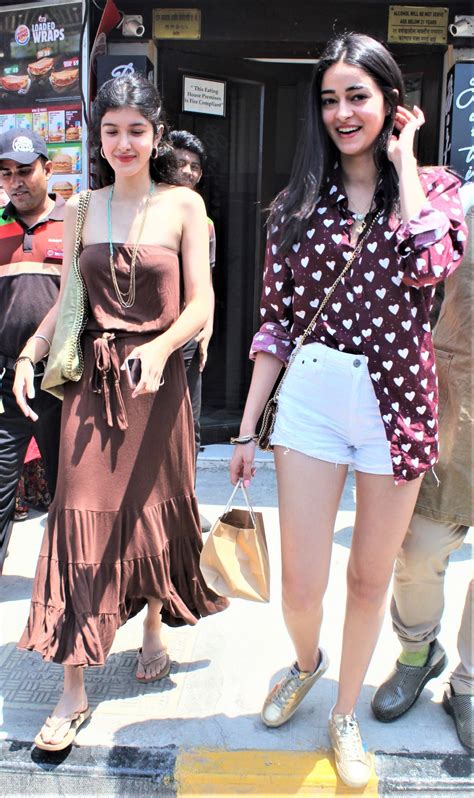 Best Friend Goals: Ananya Pandey And Shanaya Kapoor Spotted Out For