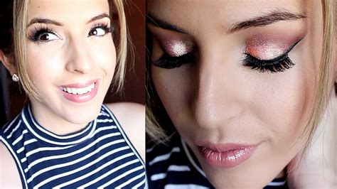 GRWM: Baby Shower Hair and Makeup - YouTube