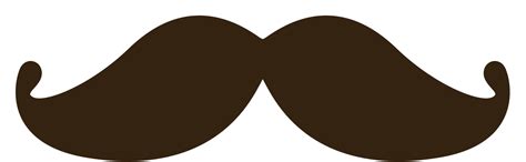 Moustache PNG transparent image download, size: 1686x522px