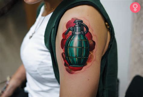 8 Explosive Grenade Tattoo Ideas And Designs