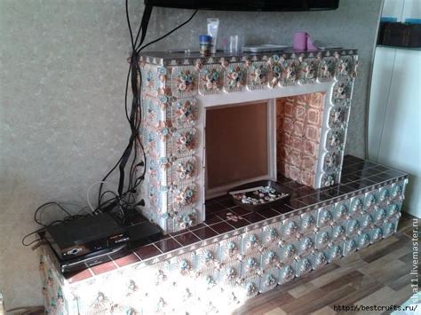Очень красивый фальшивый камин своими руками - Russian-Handmade.com