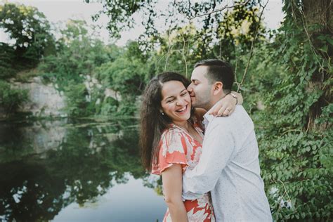 David & Andrea - A Romantic Sunrise Engagement Session | Belle Isle