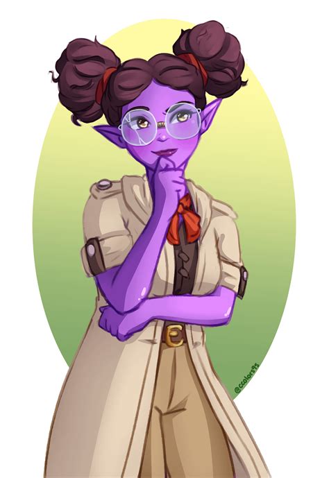 Jina, the Cute Nerd : r/Palia