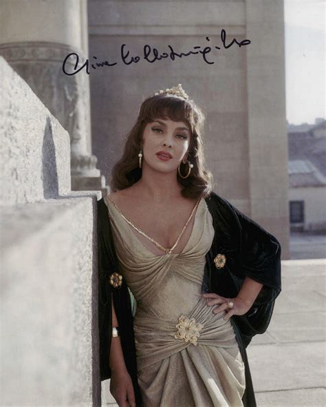 Gina Lollobrigida - Signed Photo - Solomon and Sheba - SignedForCharity