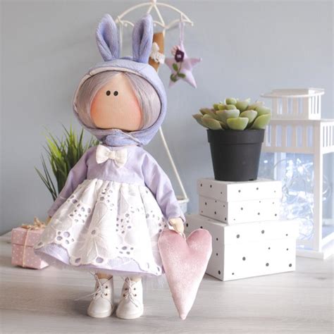 Интерьерная текстильная кукла - Milan Dolls