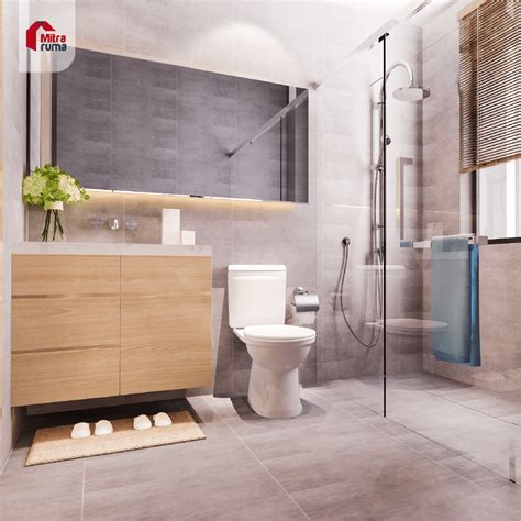 5 Desain Kamar Mandi Menggunakan Batu Alam | Mitraruma