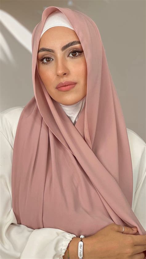 Hijab PREMIUM CHIFFON Rosa Nude – Hijab Paradise