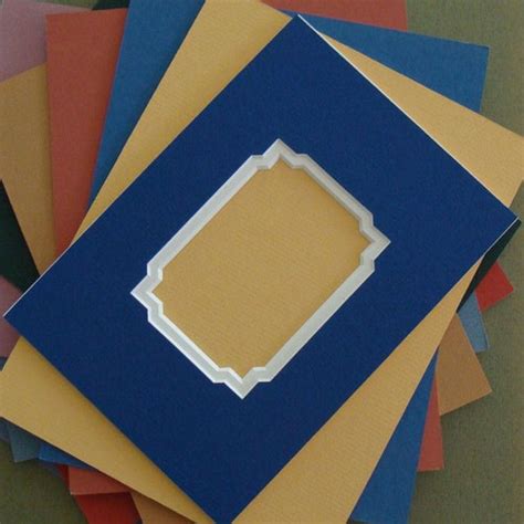 DOUBLE MAT CUSTOM Sizes for Picture Framing - Etsy