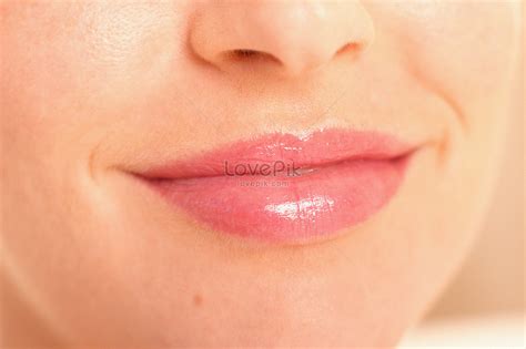 young woman smiling lips image  picture    lovepik