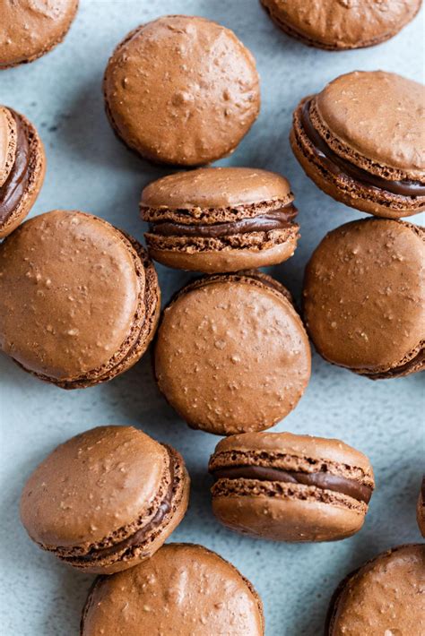 almond french macaron recipe  georgia challis blog