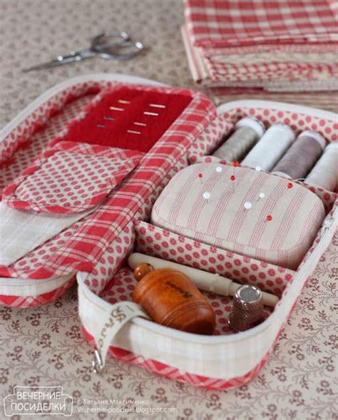 Sewing organizer / Пенал-органайзер | Пенал, Швейные принадлежности ...