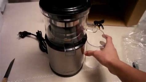 Unboxing Klarstein Flow Juicer - YouTube