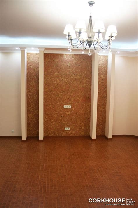 Фото настенной клеевой пробки CORKHOUSE в интерьере