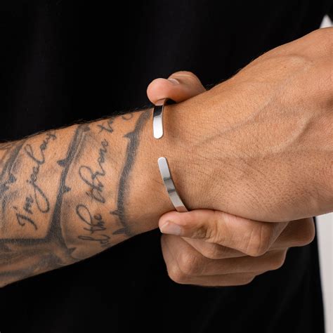 classic cuff mm silver