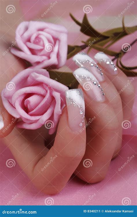 Unghie immagine stock. Immagine di particolari, donna - 8340211