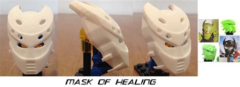 3D-Printable Kanohi (Olisi, Elemental Energy, more) - General Art - BZPower