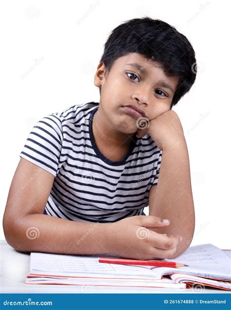 child tired face