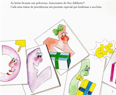 Aprendendo com a Tia Debora: Livro: O aniversário do seu Alfabeto.