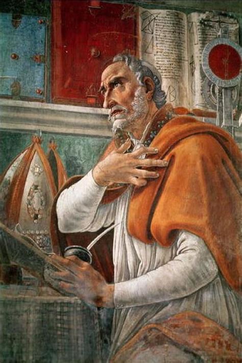 Augustine Of Hippo Painting