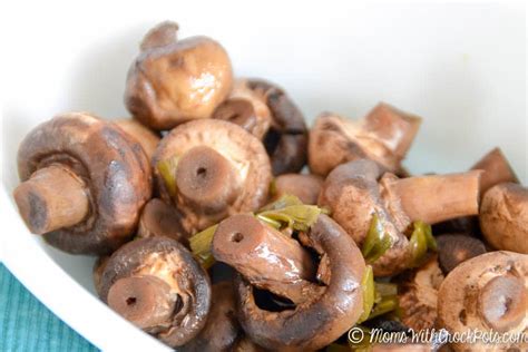 Crock Pot Mushrooms - Moms with Crockpots