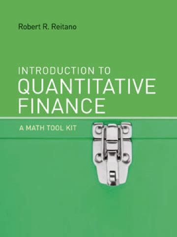 introduction  quantitative finance  mit press