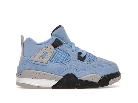 Jordan 4 Retro University Blue (TD) - BQ7670-400