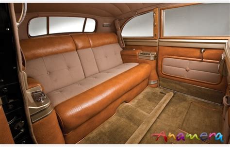 1949 Cadillac Series 75 Custom Limousine with Tan Leather Interior