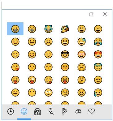 Как мне вызвать смайлики IME на Windows 10? - windows-10
