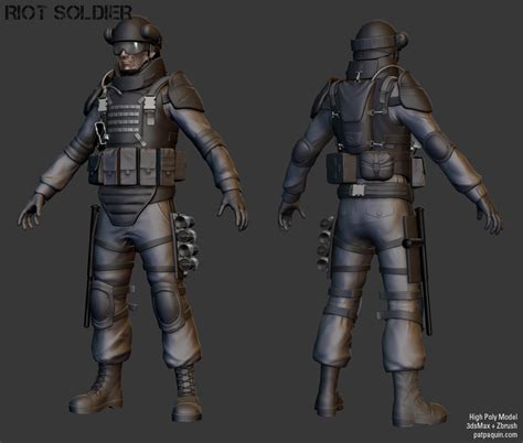 Riot Soldier | Patrick Paquin
