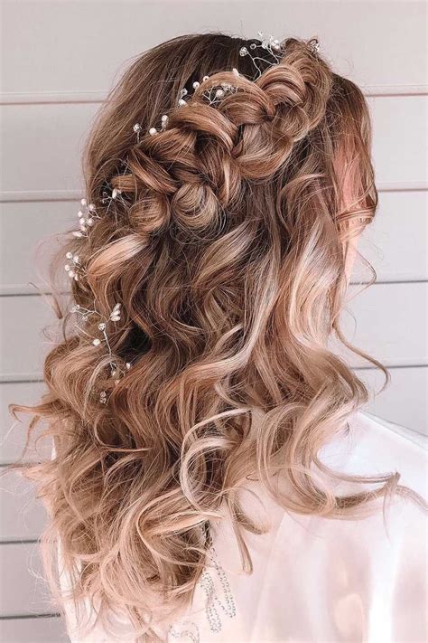Hair For Prom With Braids And Curls