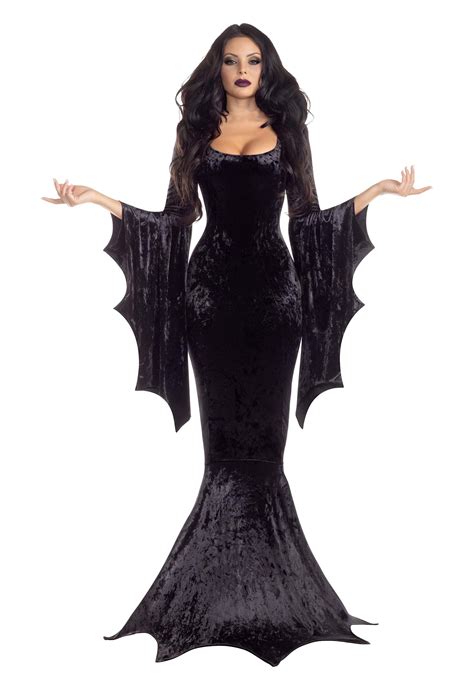 Gothic Mistress of the Dark Costumes - Halloween Costumes