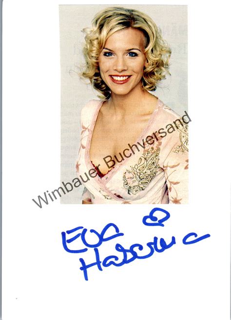 Original Autogramm Eva Habermann /// Autogramm Autograph signiert